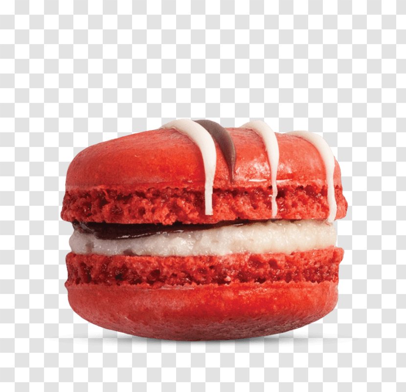Macaroon Macaron Red Velvet Cake Cupcake Stuffing - Macarons Transparent PNG