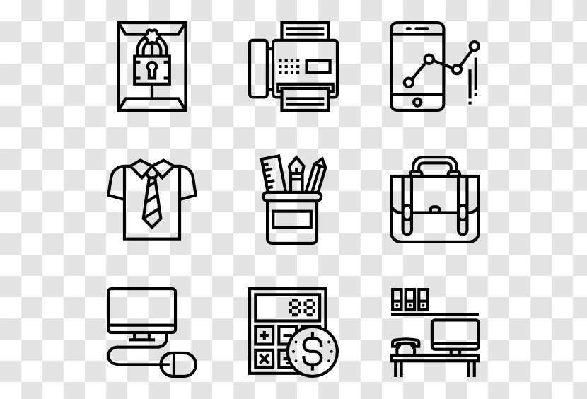 Printing Icon Design - Business Elements Transparent PNG