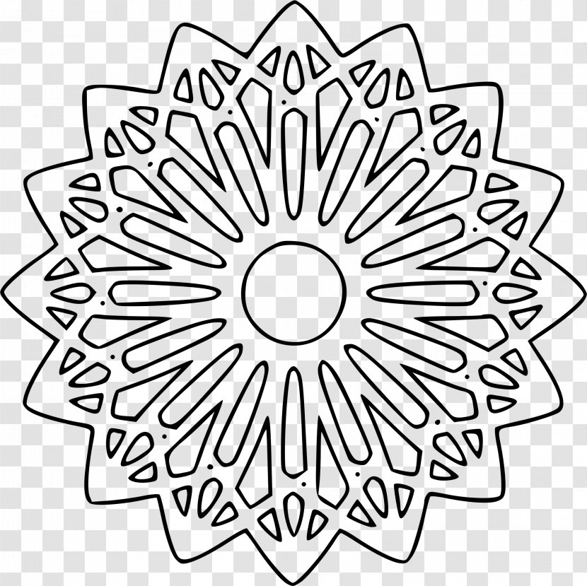Drawing Art Rose Window Clip - Point Transparent PNG