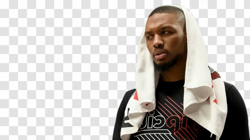 Damian Lillard - Neck Scarf Transparent PNG