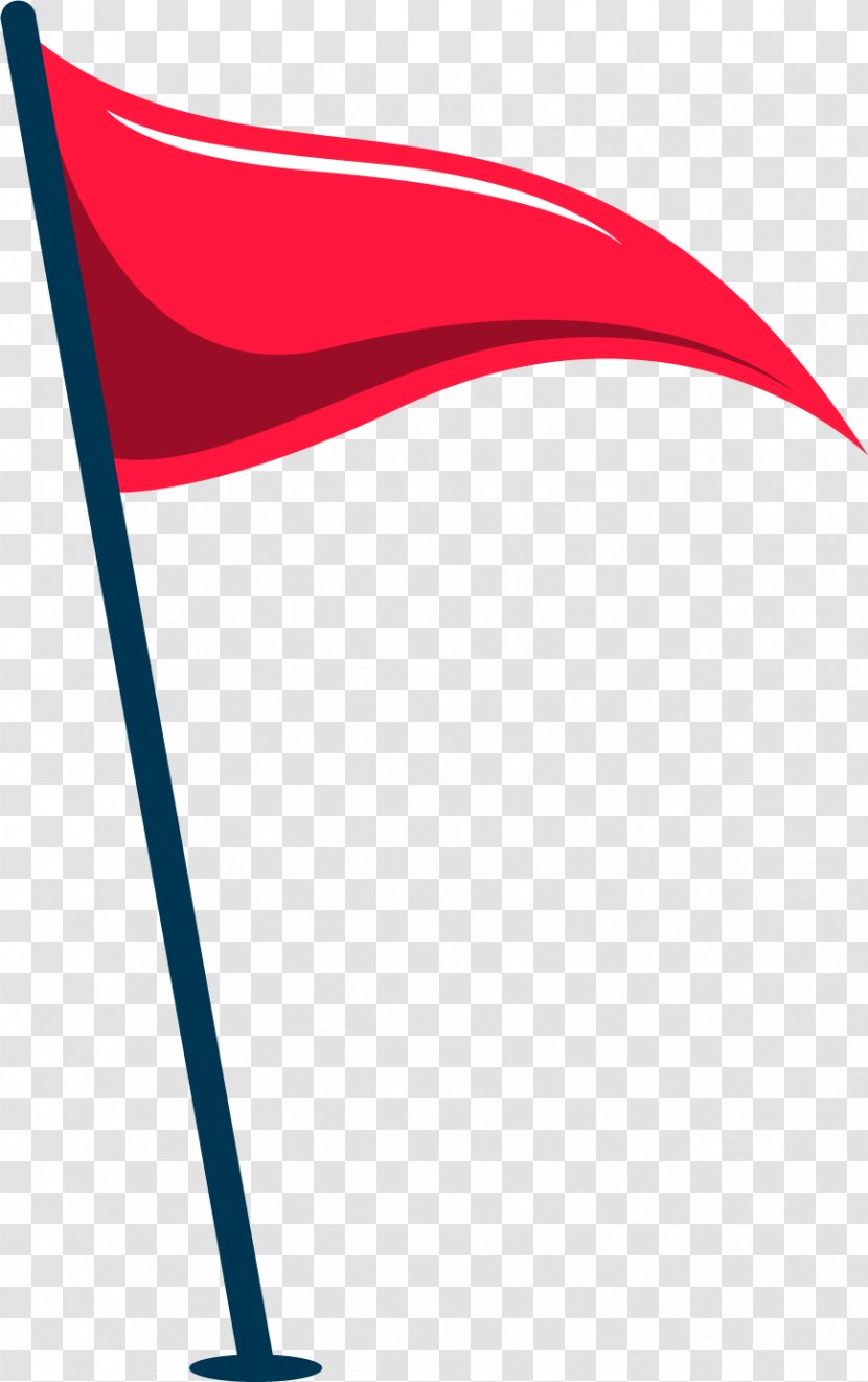 Red Flag Football - Bandeirola - Creative Transparent PNG