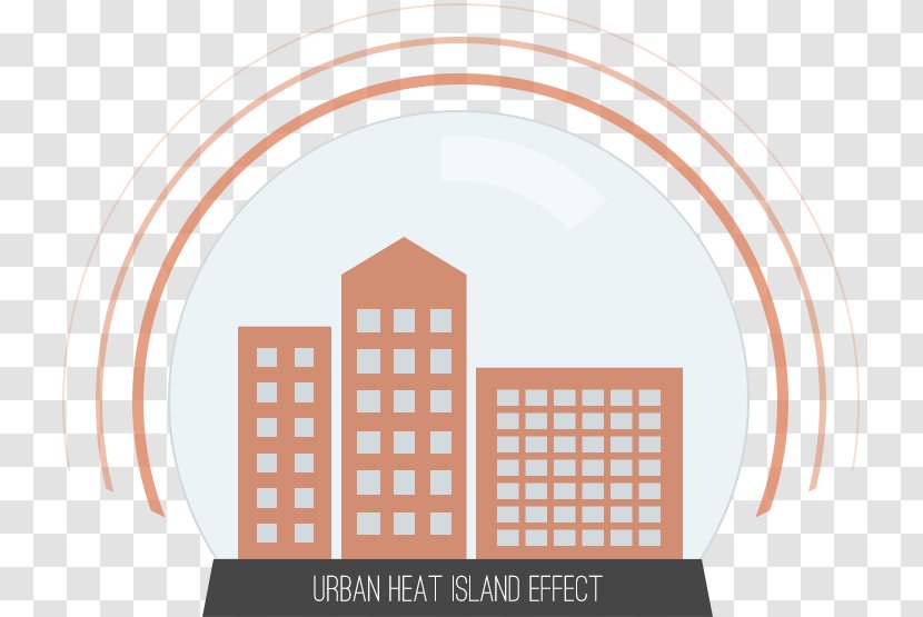 Urban Heat Island Climate Change Energy Global Warming - Logo Transparent PNG