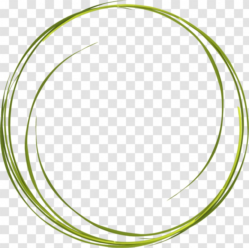 Yellow Green Circle Oval Material Transparent PNG