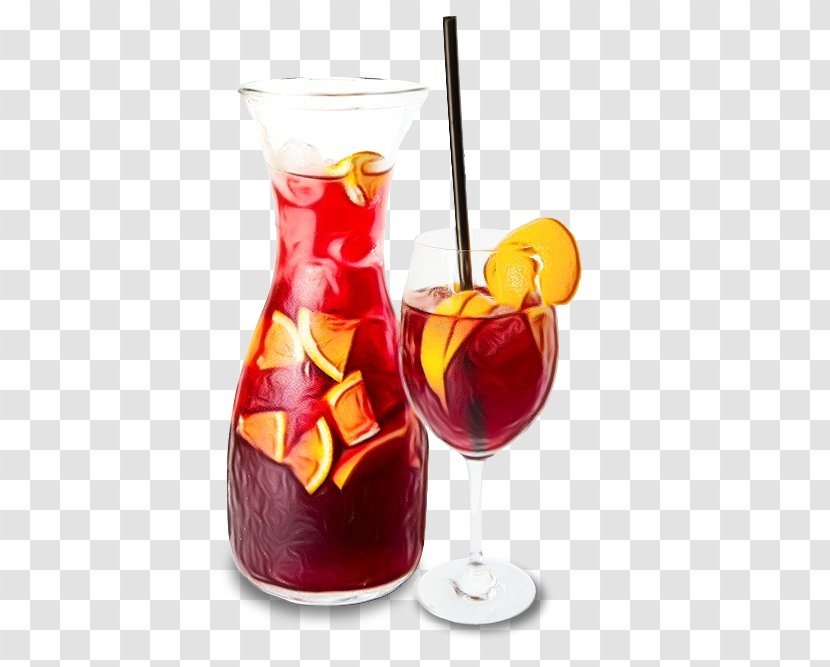 Drink Tinto De Verano Sangria Woo Hurricane - Cranberry Juice - Distilled Beverage Transparent PNG