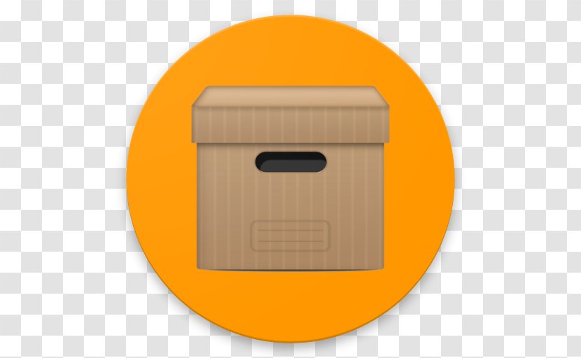 Product Design Rectangle - Orange - Freezer Organization Transparent PNG