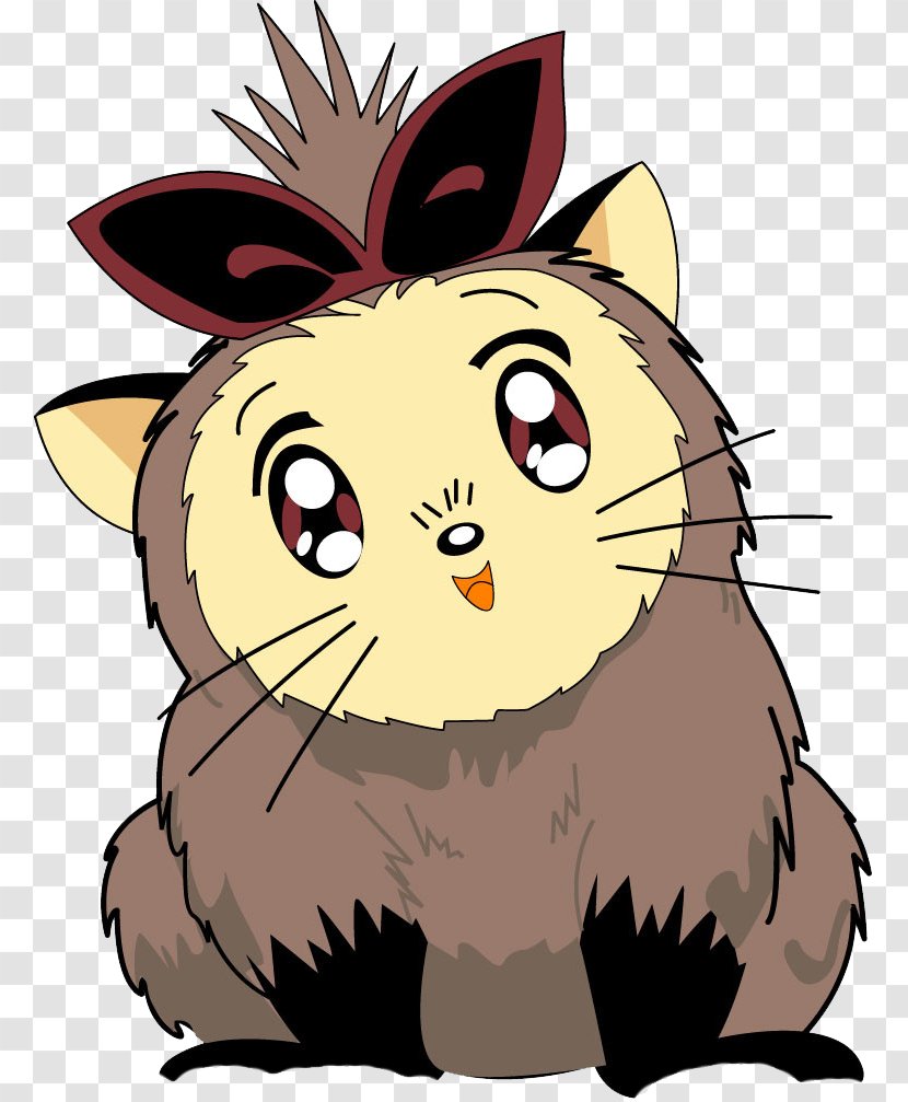 Mouse Whiskers Cat - Cute Little Transparent PNG