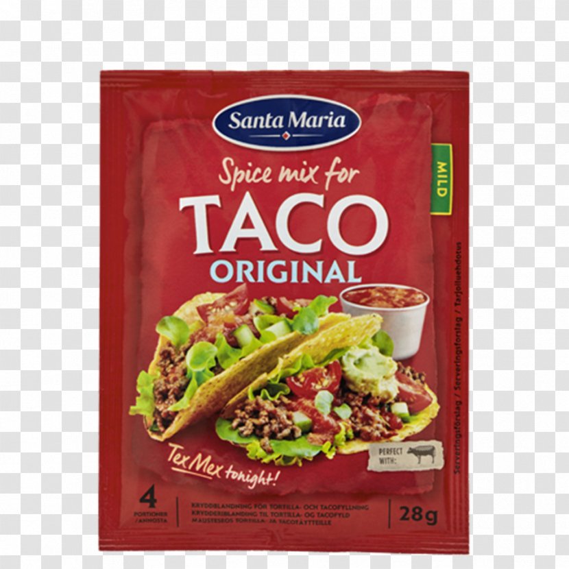 Taco Guacamole Salsa Spice Mix Tex-Mex - Food - Tex Mex Transparent PNG