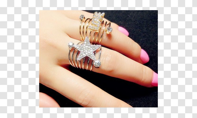Ring Jewellery Bezel Silver Gold - Finger Transparent PNG