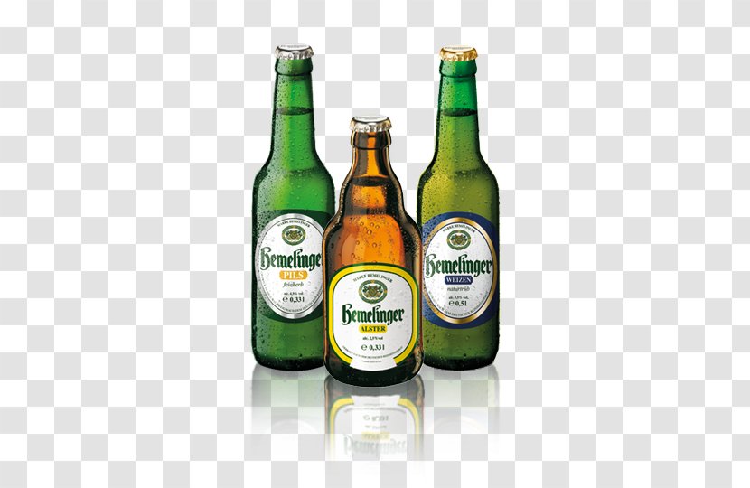 Lager Beer Bottle Pilsner Glass Transparent PNG