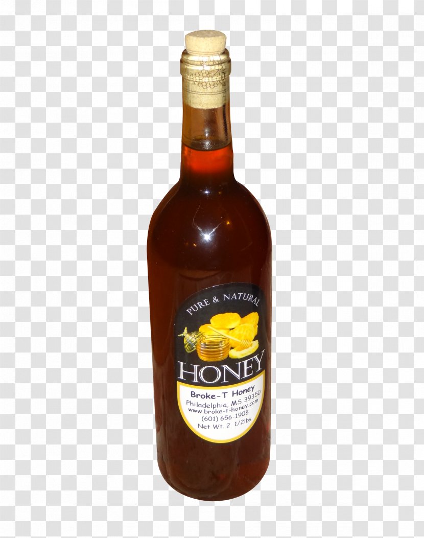 Liqueur Bottle Beer - Distilled Beverage - Honey Transparent PNG