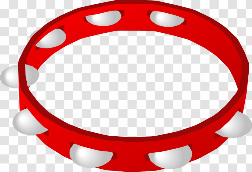 Tambourine Percussion Clip Art - Flower - Musical Instruments Transparent PNG
