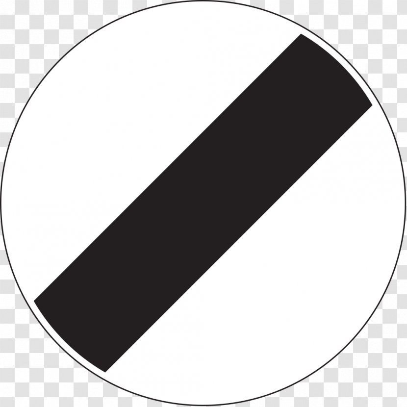 United Kingdom Traffic Sign Road Signs In Switzerland And Liechtenstein Speed Limit - Monochrome Photography - White Circle Transparent PNG