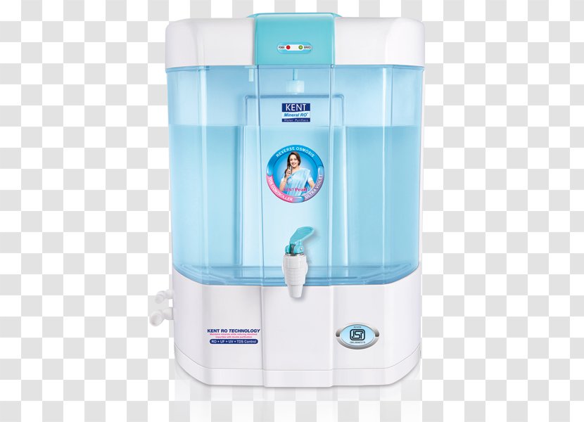 Water Filter Purification Reverse Osmosis Kent RO Systems - Hard Transparent PNG