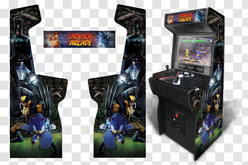 Arcade Game Street Fighter IV Tron Cabinet Video - Gadget Transparent PNG