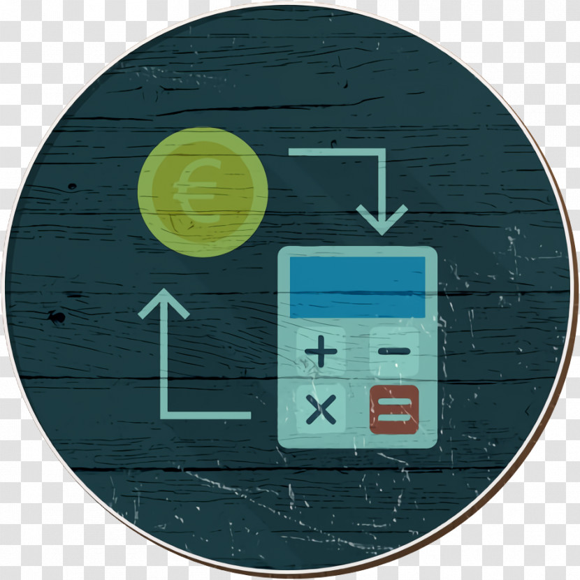 Euro Icon Finance Icon Calculation Icon Transparent PNG
