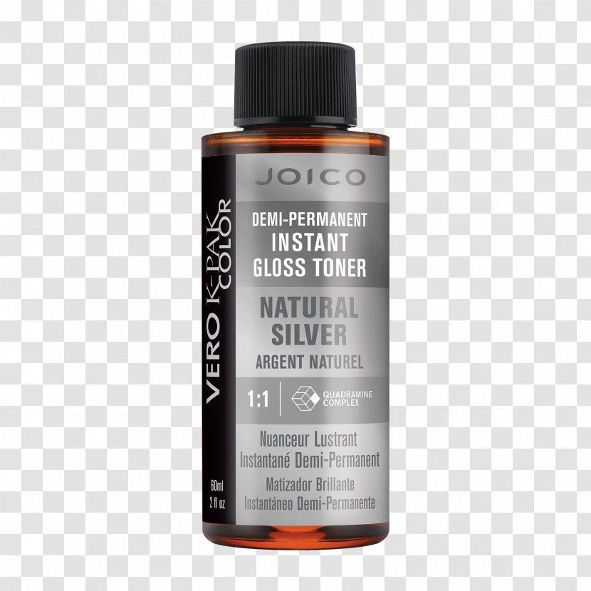 Liquid Joico K-PAK Revitaluxe Solvent In Chemical Reactions Conditioner Toner - Silver Transparent PNG