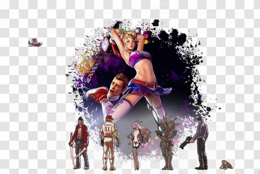 Lollipop Chainsaw No More Heroes God Of War: Ascension Grasshopper Manufacture Video Game - Performing Arts Transparent PNG