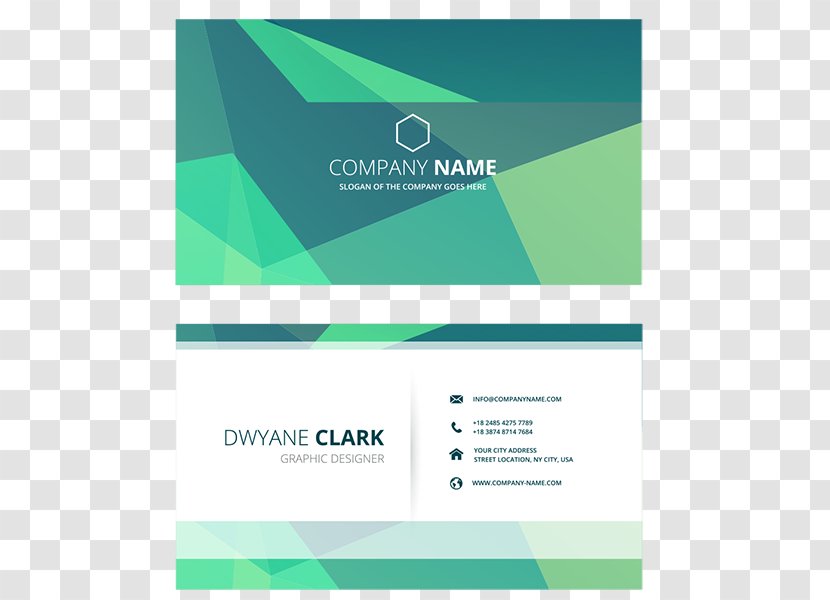 Afacere Business Cards Logo Visiting Card - Aqua - Design Transparent PNG