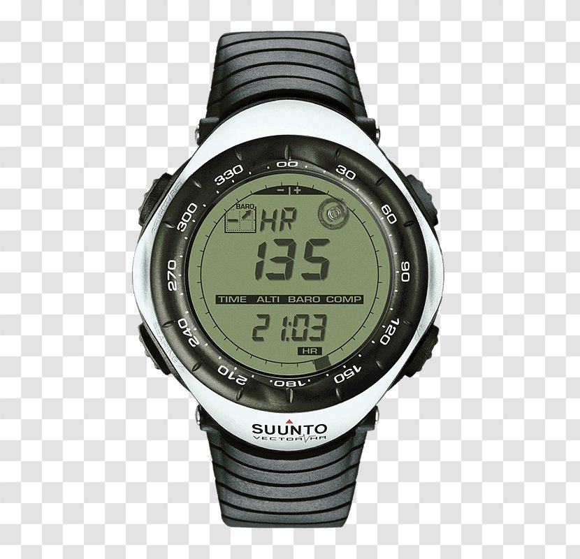 Suunto Oy Watch Heart Rate Monitor Vector HR Sport - Gshock Transparent PNG