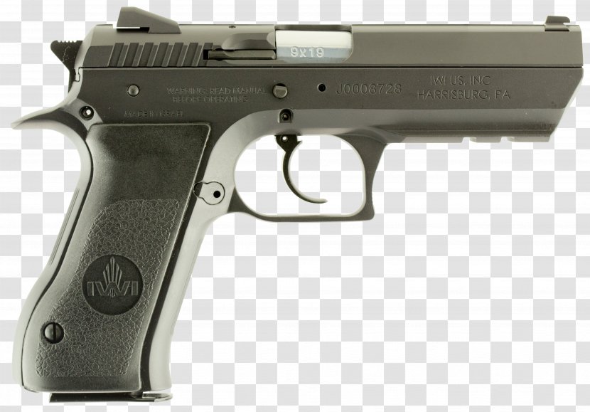 IWI Jericho 941 Beretta M9 CZ 75 92 Firearm - Heart - Handgun Transparent PNG