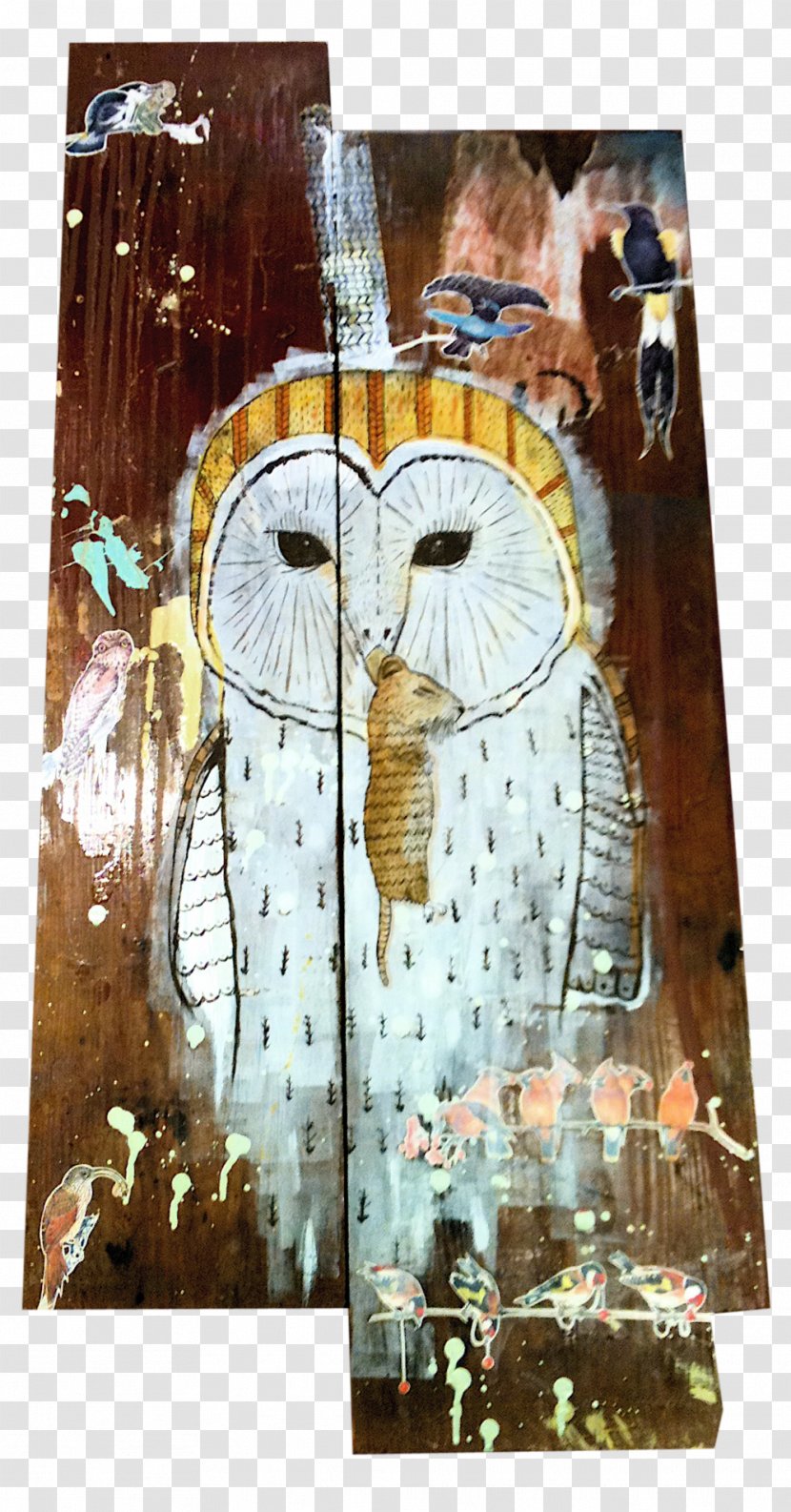 Owl Paint - Art Transparent PNG