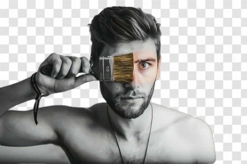 Face Hair Head Forehead Chin - Male - Closeup Muscle Transparent PNG