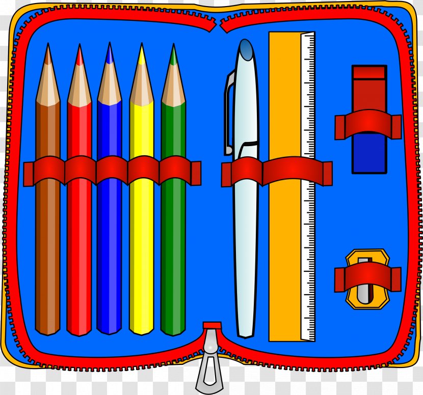 Pencil Case Clip Art - Open Cliparts Transparent PNG