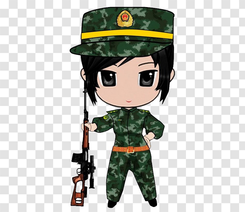 Cartoon Comics Avatar Peoples Liberation Army - Armed Police - People 's Transparent PNG