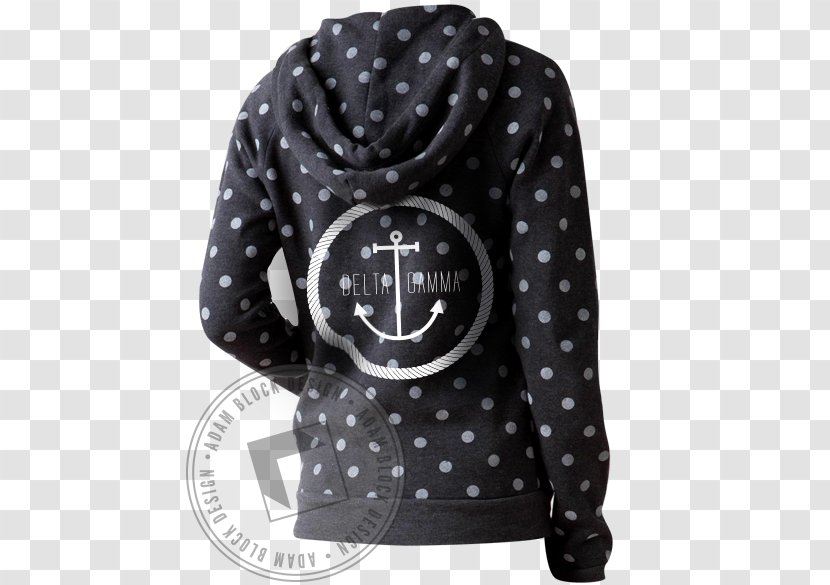 Sorority Recruitment Hoodie National Panhellenic Conference Fraternities And Sororities Pi Beta Phi - Alpha Chi Omega - Polka Dot Pattern Transparent PNG