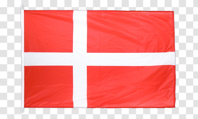 Flag Of Denmark Danish Fahne Rectangle - Red Transparent PNG