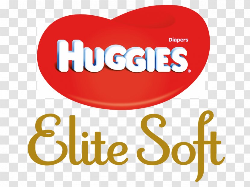 Logo Diaper Huggies Подгузники Elite Soft 1 84 шт Brand - Text - Pampers Transparent PNG