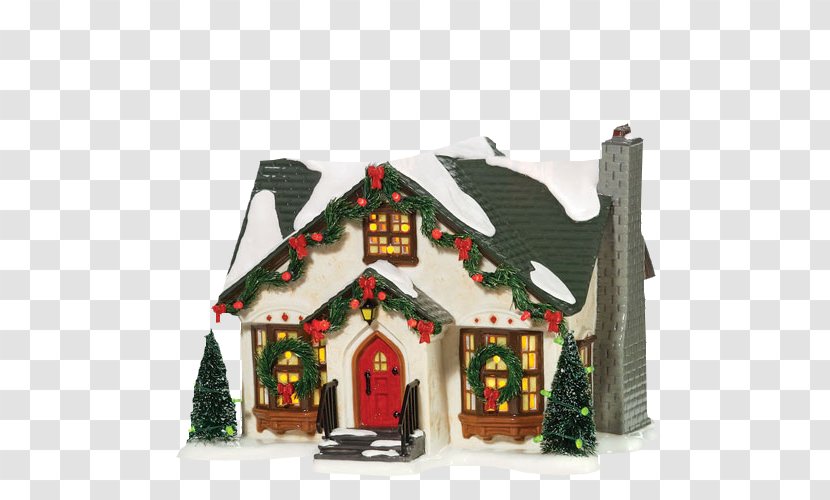 Light Christmas Ornament Department 56 Village House - Snowflake Transparent PNG