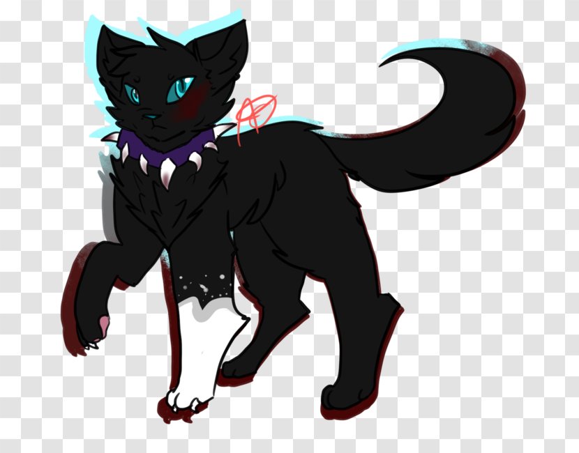 Kitten Black Cat The Rise Of Scourge Warriors - Mythical Creature Transparent PNG