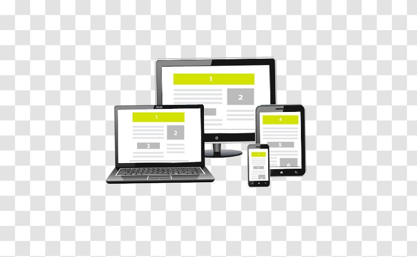 Responsive Web Design Laptop Tablet Computers Mobile Phones Handheld Devices - System Transparent PNG