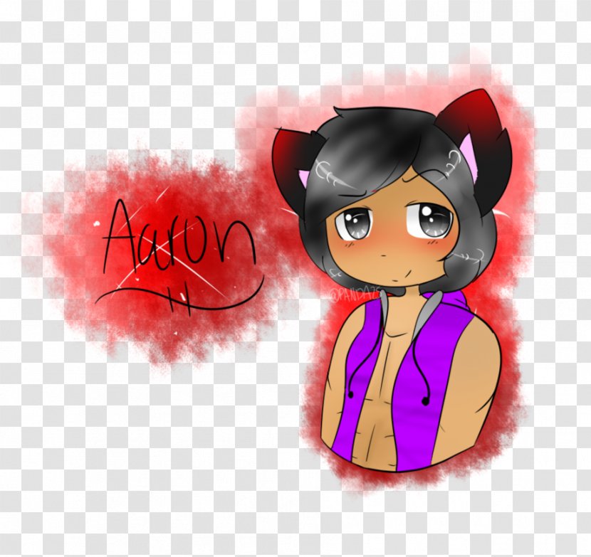 Drawing Image DeviantArt Fan Art Illustration - Heart - Aphmau Transparent PNG