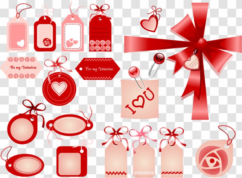 Wedding Invitation Valentines Day Heart Love - Text - Red Ribbon Transparent PNG