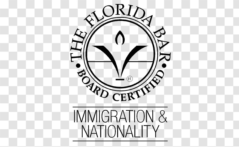 Florida Labour Law Employment Labor Logo - Board Certification - Black And White Transparent PNG