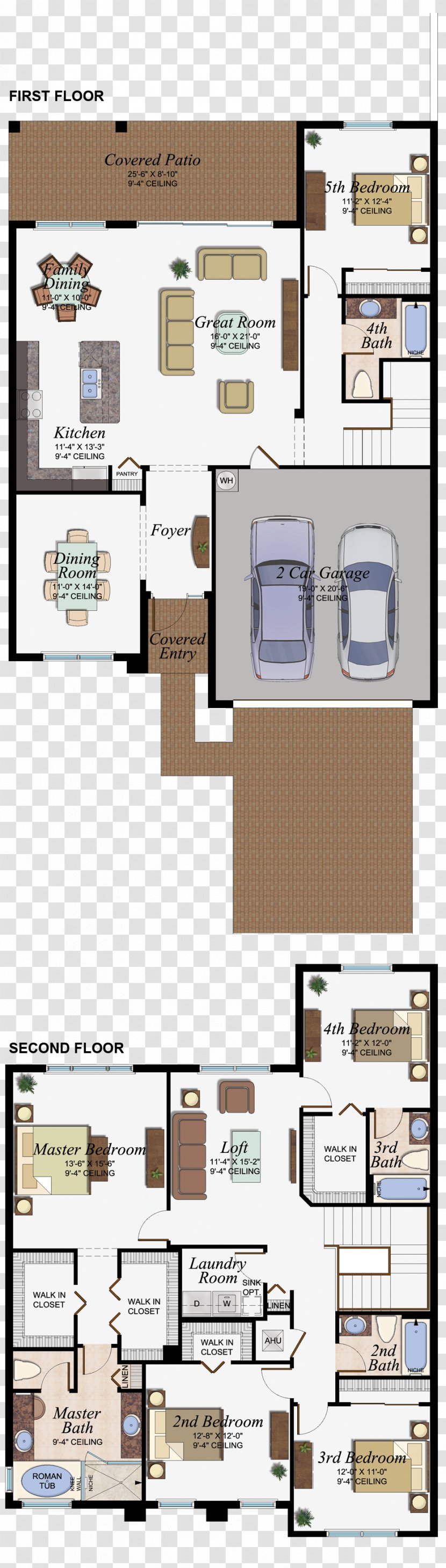 Floor Plan House Transparent PNG