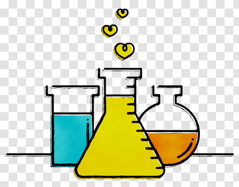 Clip Art Image Vector Graphics Transparency - Laboratory Flask - Yellow Transparent PNG