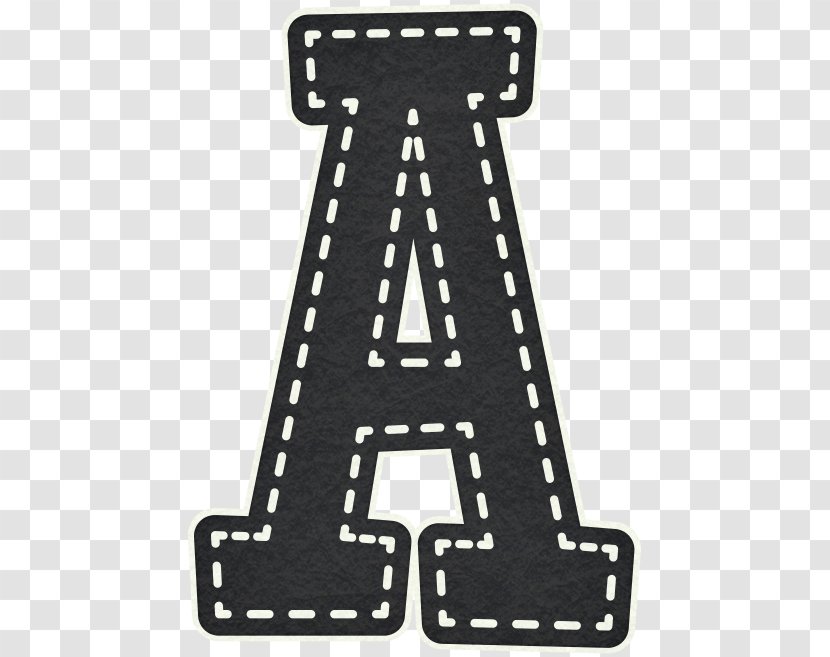 Letter Alphabet All Caps - Black Transparent PNG