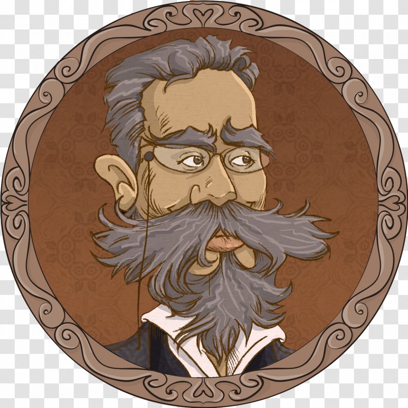 Realism Iracema Caricature Writer - Machado De Assis Transparent PNG