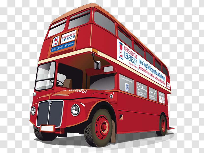 London Double-decker Bus Greyhound Lines Airport Transparent PNG