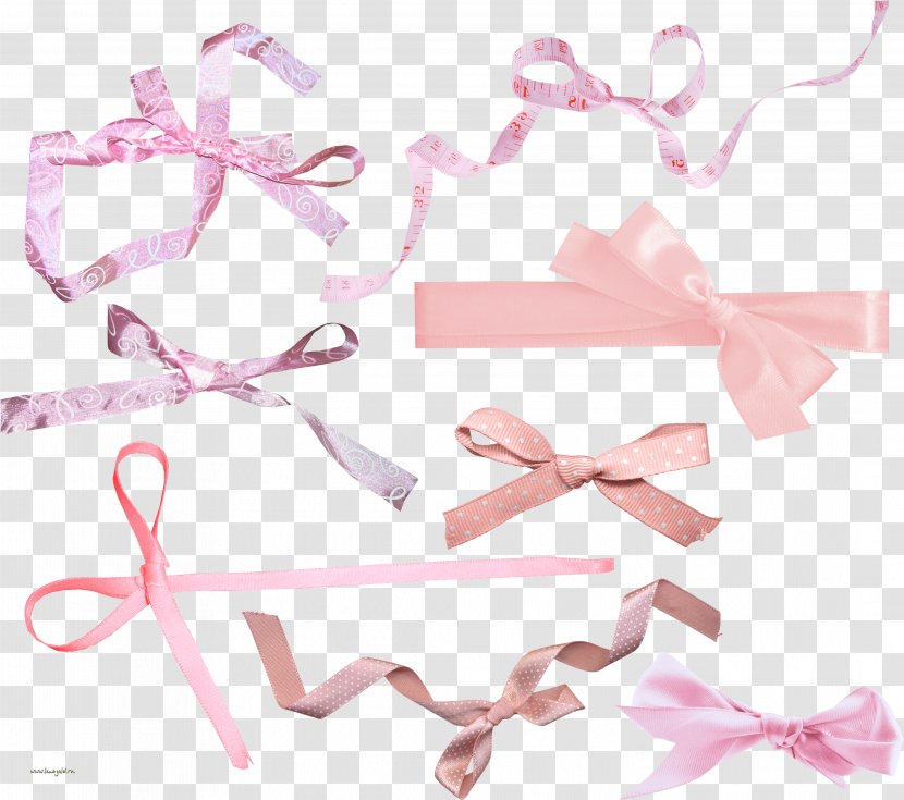 Ribbon Bow Tie Pink M Hair Clothing Accessories Transparent PNG