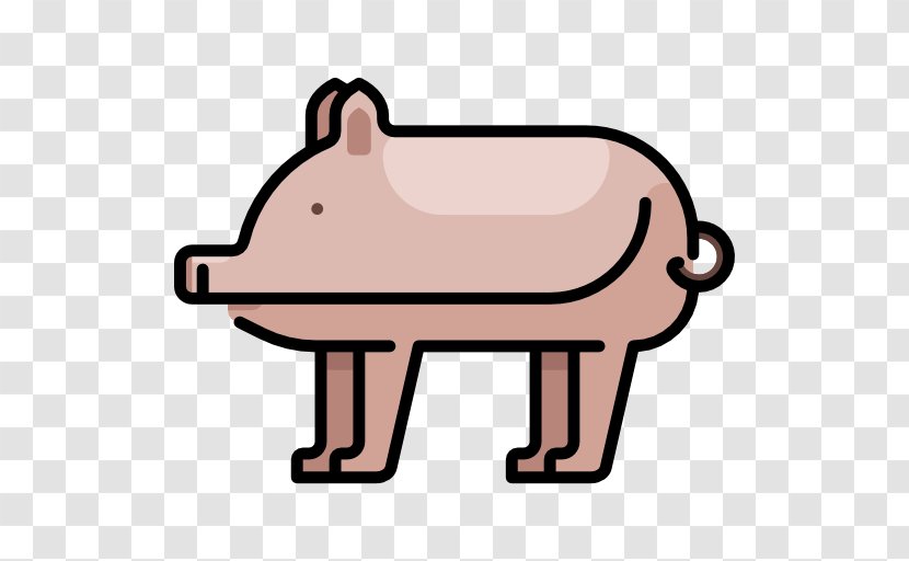 Pig Snout Wildlife Clip Art - Animal Figure Transparent PNG