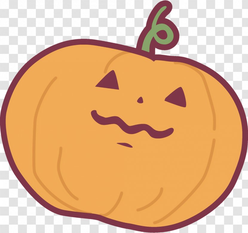 Jack-o-Lantern Halloween Pumpkin Carving - Fruit Vegetable Transparent PNG
