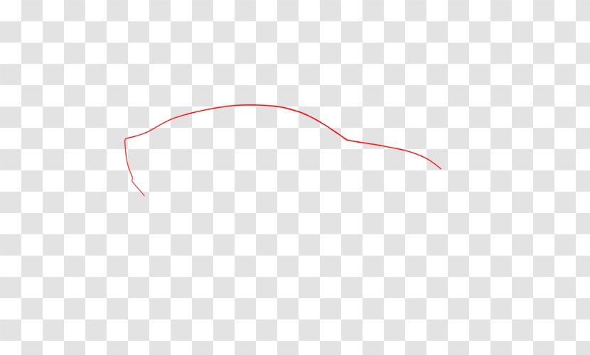 Drawing Graphics Car Point Angle - Bec Outline Transparent PNG