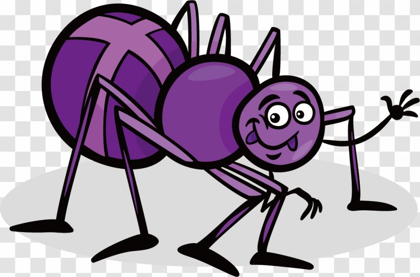 Insect Cartoon Royalty-free Illustration - Flower - Material Transparent PNG