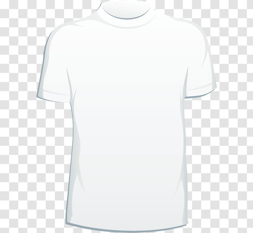T-shirt White - Shirt - T-shirts Transparent PNG
