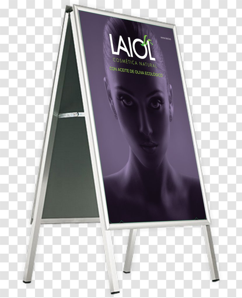 Easel Poster Display Advertising Web Banner - Slogan - Lower Transparent PNG