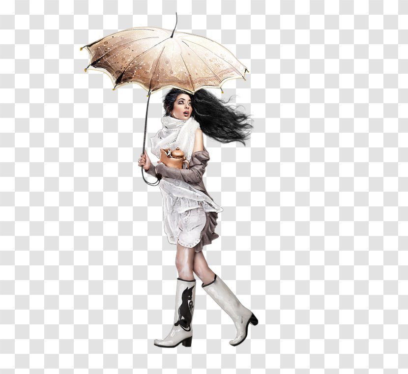 Women Poetry Literature Book Aphorism - Silhouette - Woman Umbrella Transparent PNG